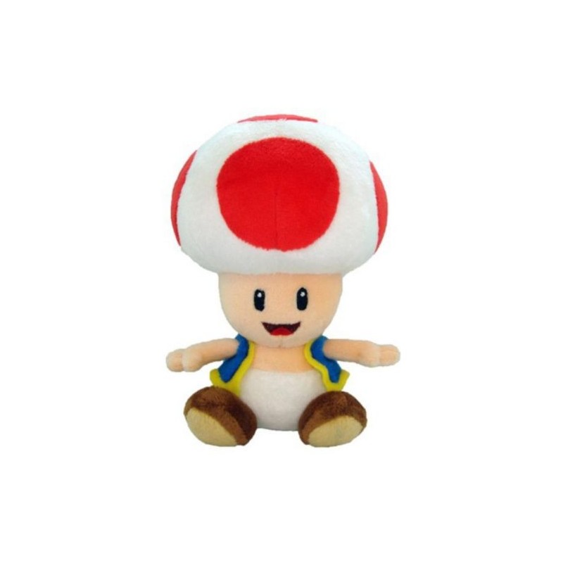 Boneco de Pelúcia Toad Clássico Personagens Super Mário Nintendo