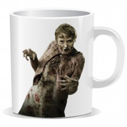 Caneca de Café Porcelana Zumbi The Walking Dead