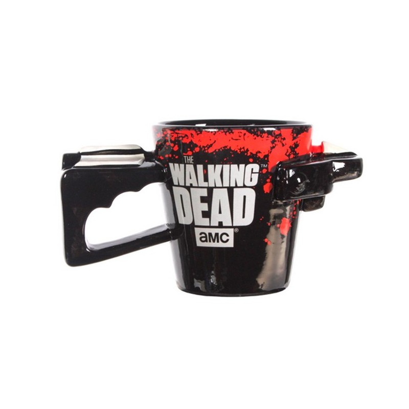 Caneca de Café Porcelana Revólver The Walking Dead