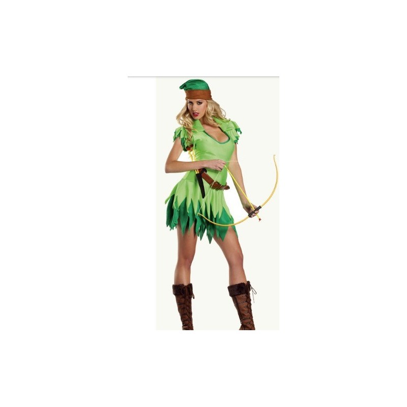 Fantasia Feminina para Festa Peter Pan Sexy Cosplay