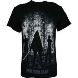 Camiseta Masculina Série The Walking Dead Michonne