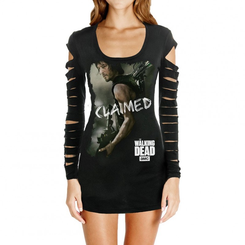 Vestido Preto Série The Walking Dead Daryl Dixon