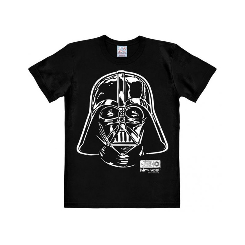Camiseta Masculina Star Wars Vader Preta