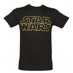 Camiseta Masculina Star Wars Preta