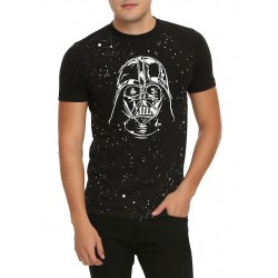 Camiseta Masculina Star Wars Personagens Vader Preta