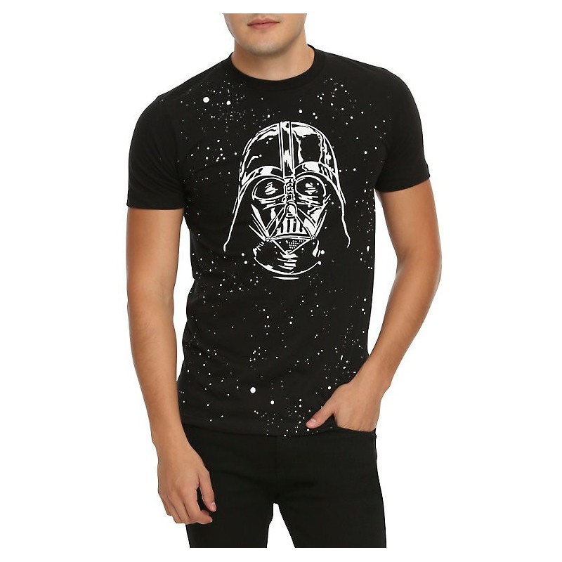 Camiseta Masculina Star Wars Personagens Vader Preta