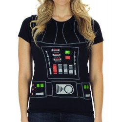 Camiseta Blusa Feminina Star Wars Preta I'm Vader