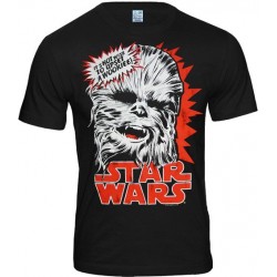 Camiseta Masculina Star Wars Chewbacca Chewie Preta