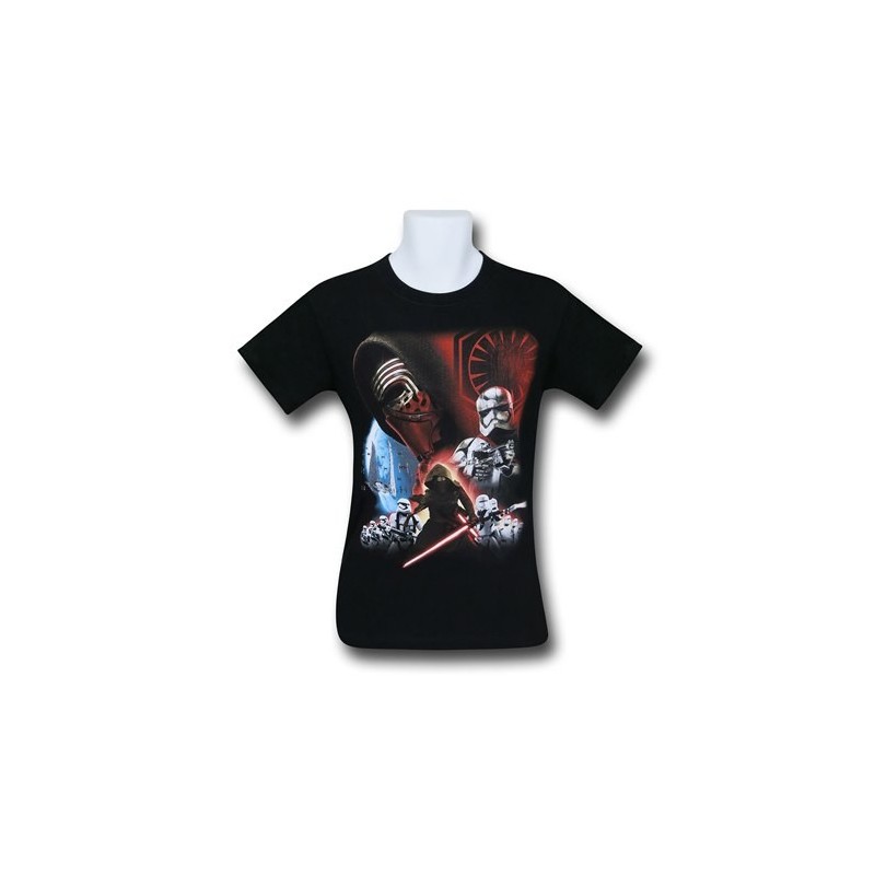 Camiseta Masculina Star Wars O Despertar da Força Preta