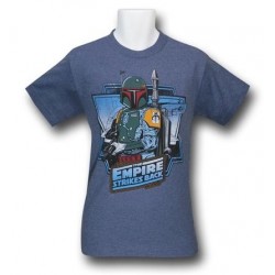 Camiseta Masculina Star Wars O Império Contra Ataca Azul