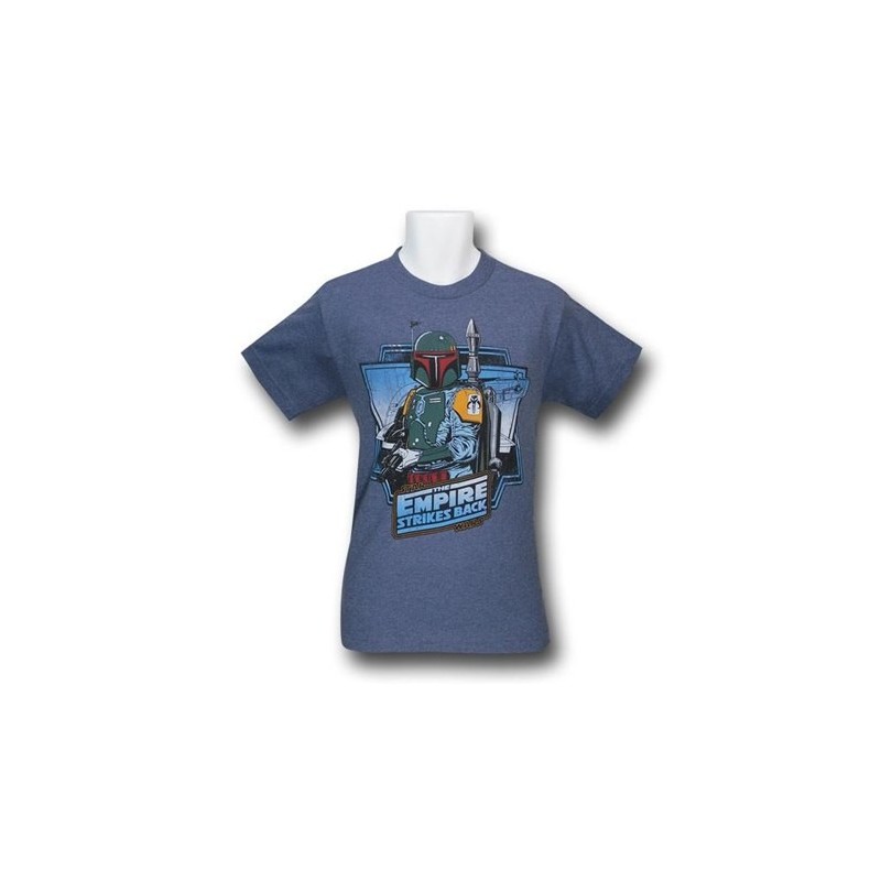 Camiseta Masculina Star Wars O Império Contra Ataca Azul