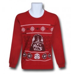 Sueter Blusa Masculina Vader Clone Star Wars Geek Vermelha