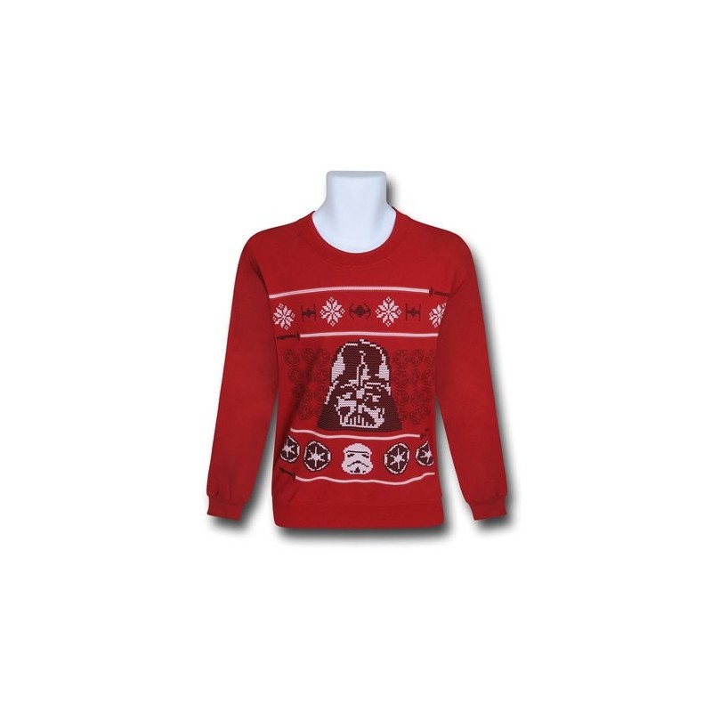 Sueter Blusa Masculina Vader Clone Star Wars Geek Vermelha