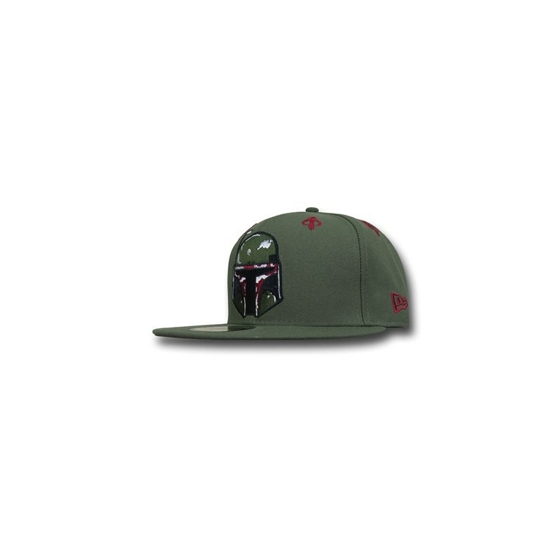 Boné Star Wars Boba Fett Verde Aba Reta