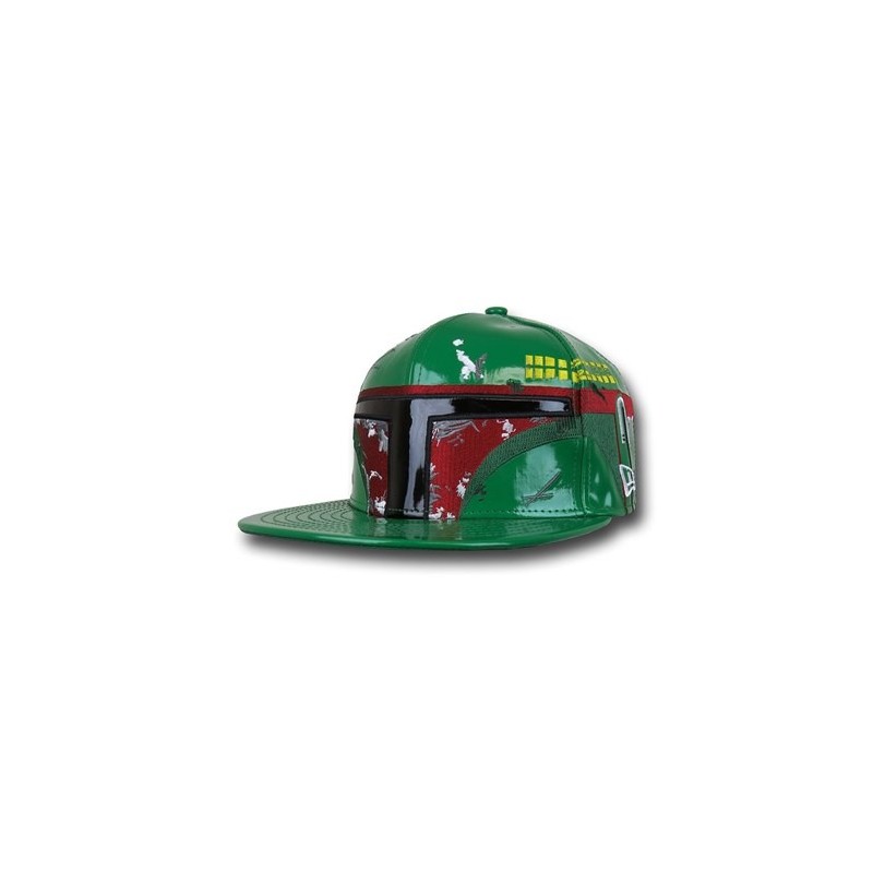 Boné Saga Star Wars Boba Fett Verde Aba Reta Boné Saga Star Wars Boba Fett Verde Aba Reta