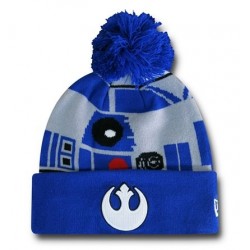 Gorro Touca Masculina Star Wars Azul R2D2 Aliança Rebelde