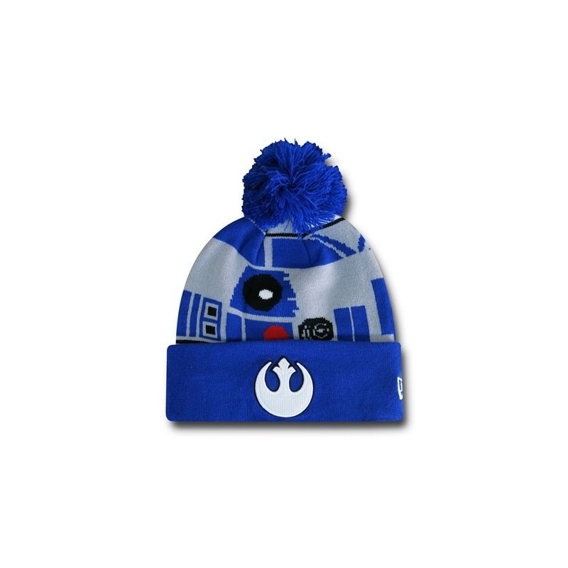 Gorro Touca Masculina Star Wars Azul R2D2 Aliança Rebelde