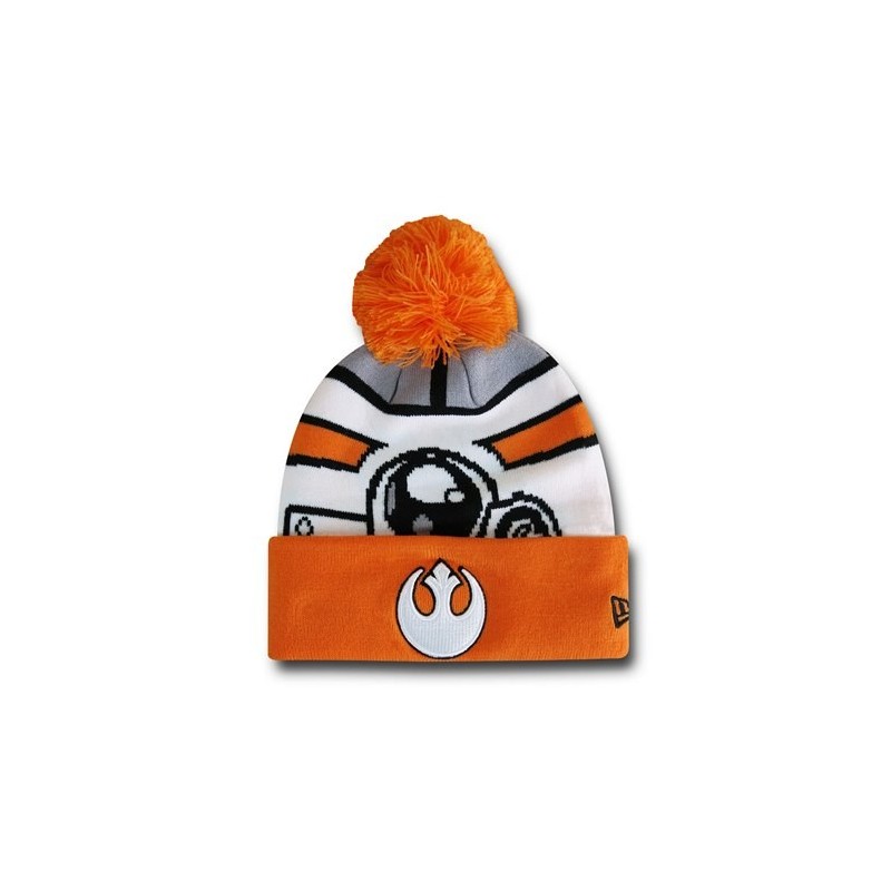 Gorro Touca de Pom pom Star Wars Robô BB-8