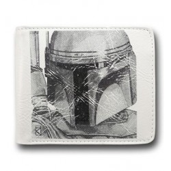 Carteira Star Wars Boba Fett Branca