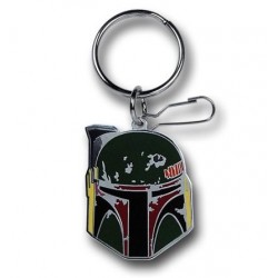 Chaveiro Geek Star Wars Boba Fett Aço Inoxidável