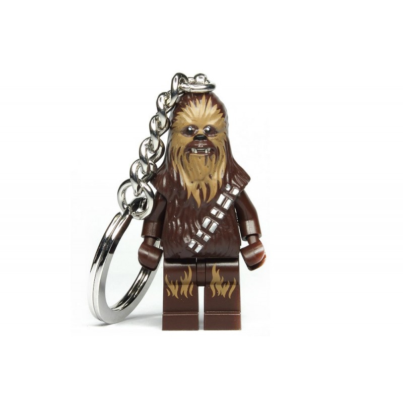 Chaveiro Logo Star Wars Mini Chewbacca com LED