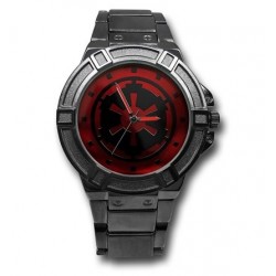 Relógio Masculino Analógico Império Star Wars Pulseira Metálica