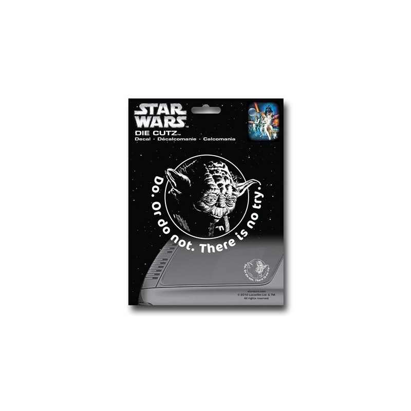 Adesivo Decal Automotivo Mestre Yoda Star Wars