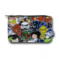 Bolsa para Maquiagem Feminina Star Wars Personagens