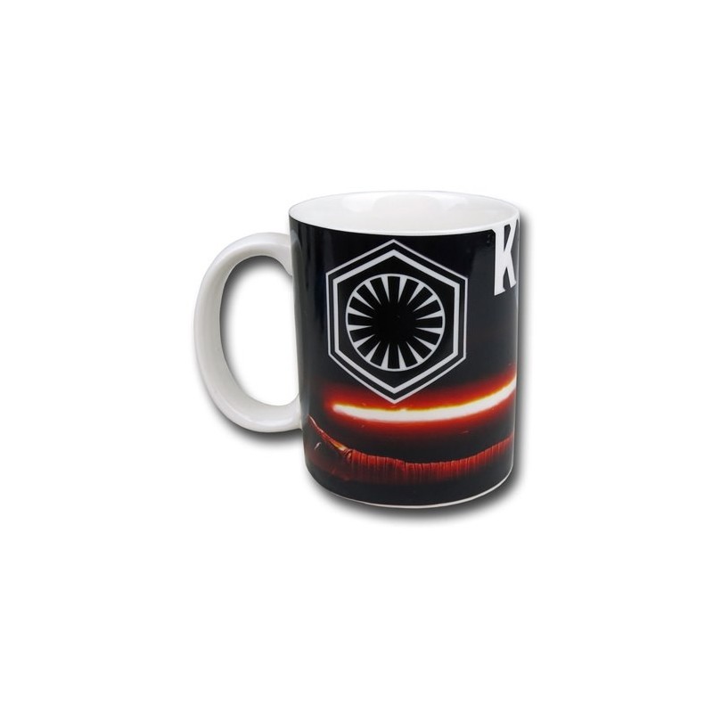 Caneca de Porcelana Star Wars O Despertar da Força Kylo Ren Branca