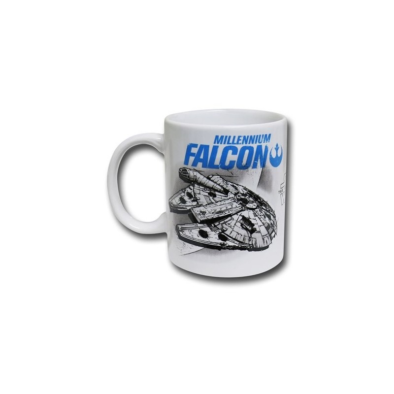 Caneca de Porcelana Star Wars Millennium Falcon