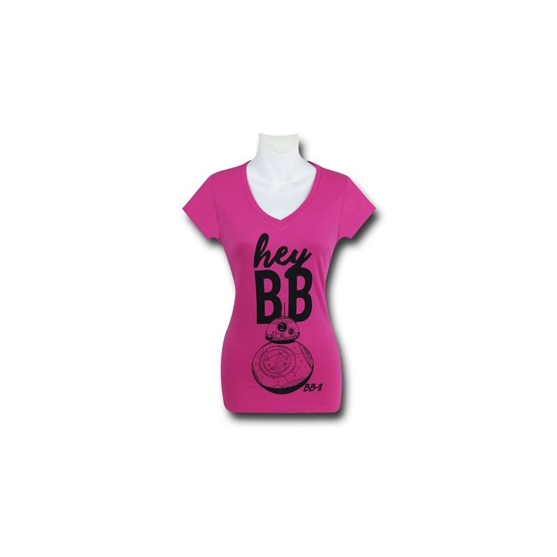 Blusa Camiseta Feminina BB-8 Star Wars O Despertar da Força