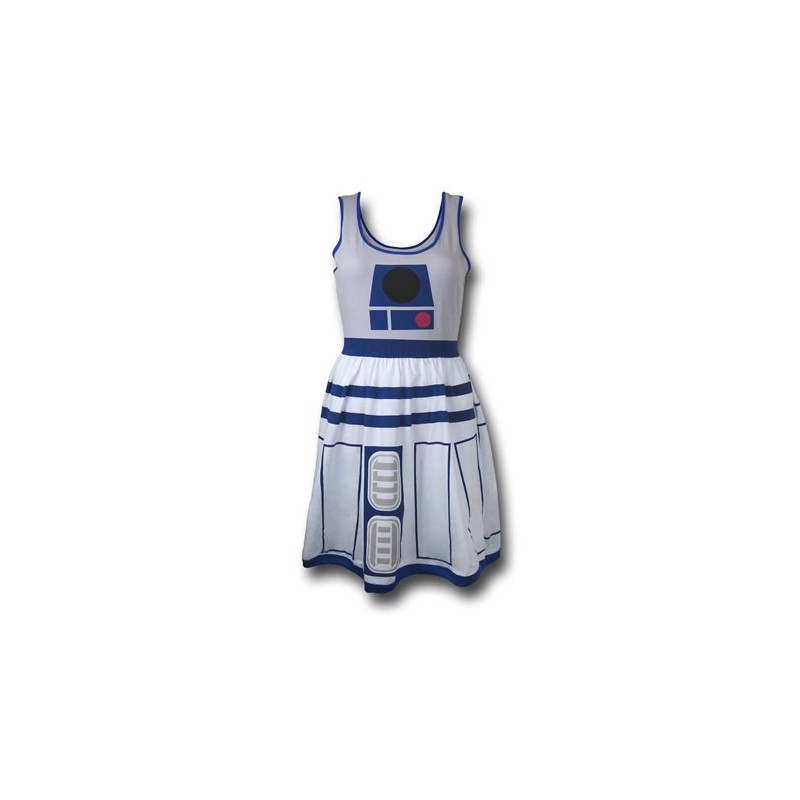 Vestido Adulto Star Wars R2D2 Godê