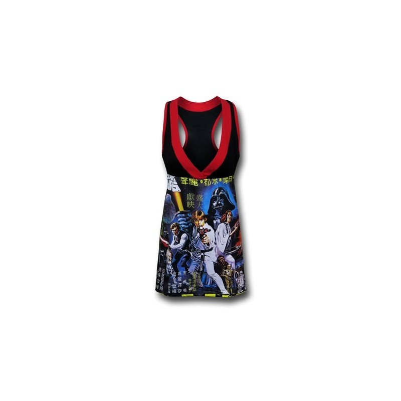 Vestido Adulto Star Wars Personagens 