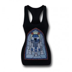 Regata Feminina Star Wars R2D2 Esportes Preta