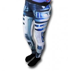 Calça Legging Feminina Star Wars R2D2 Yoga