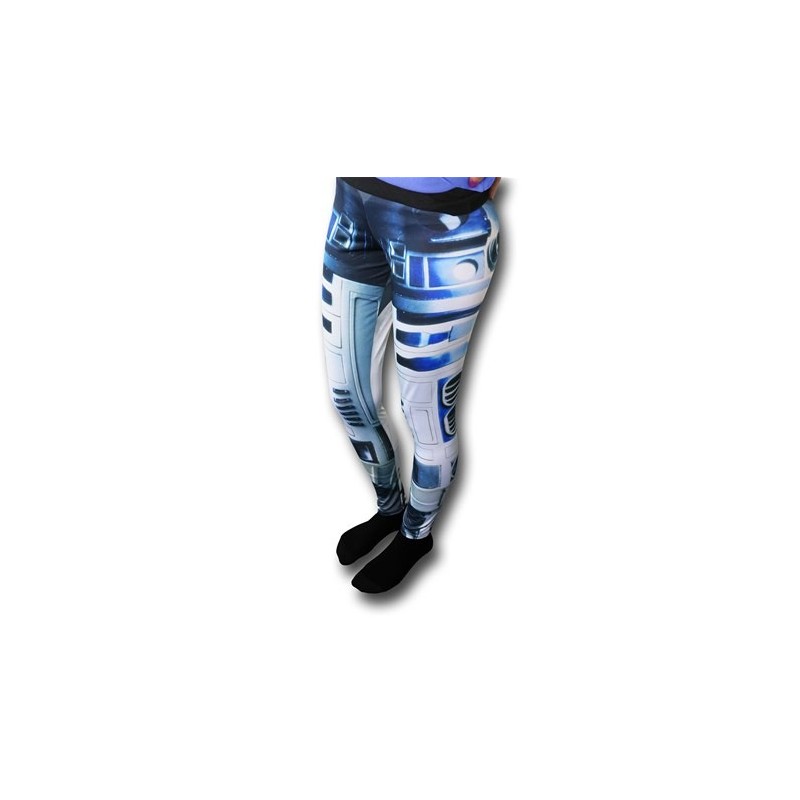 Calça Legging Feminina Star Wars R2D2 Yoga