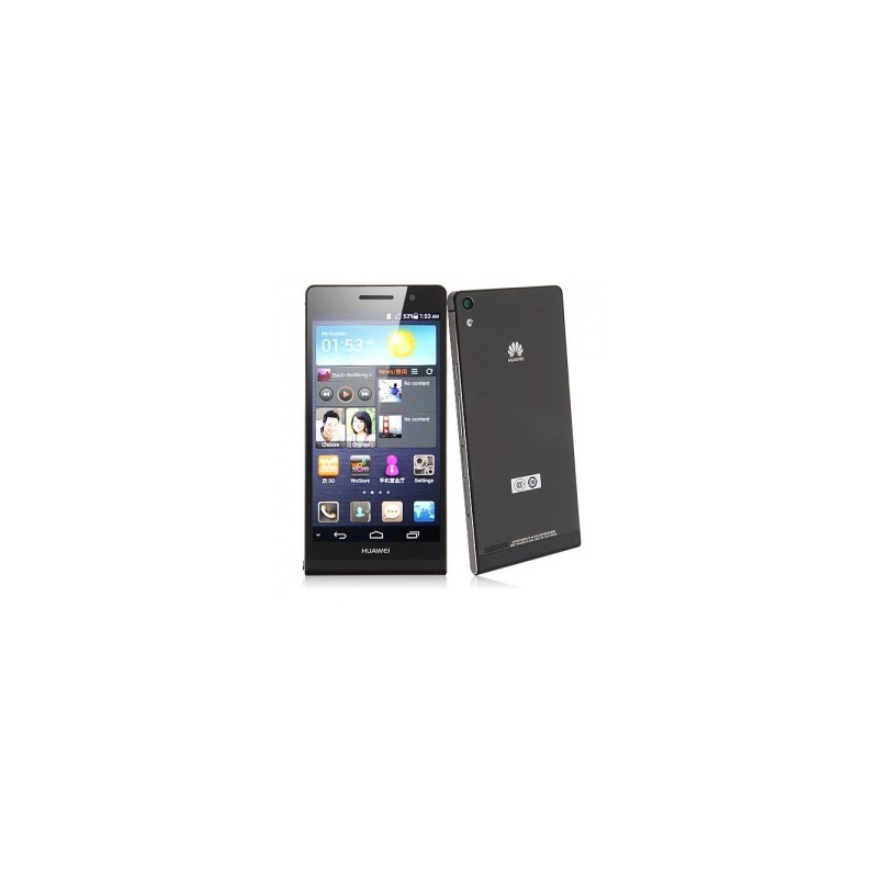 Smartphone Huawei Ascend P6 Preto Android 4.2 3G/Wi-Fi Câmera 8 MP 8GB