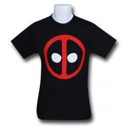 Camiseta Masculina Deadpool Geek Símbolo Preta