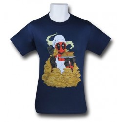 Camiseta Masculina Adulto Deadpool Panquecas