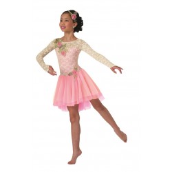 Fantasia Infantil Bailarina Meninas Rosa Carnaval Halloween Ballet