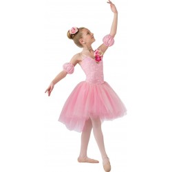 Fantasia Infantil Bailarina Meninas Rosa Ballet Carnaval Halloween