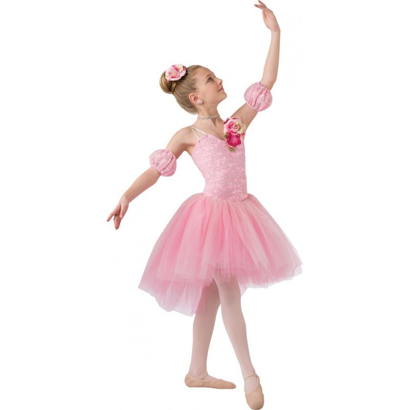 debt loom Reverberation Fantasia Infantil Bailarina Meninas Rosa Ballet Carnaval Halloween