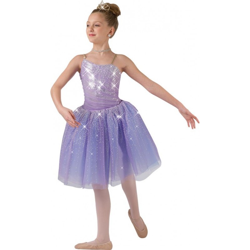 Fantasia Infantil Bailarina Meninas Roxo Lilás Ballet Halloween Carnaval