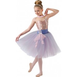 Fantasia Infantil Bailarina Roxo Lilás Ballet Halloween Carnaval