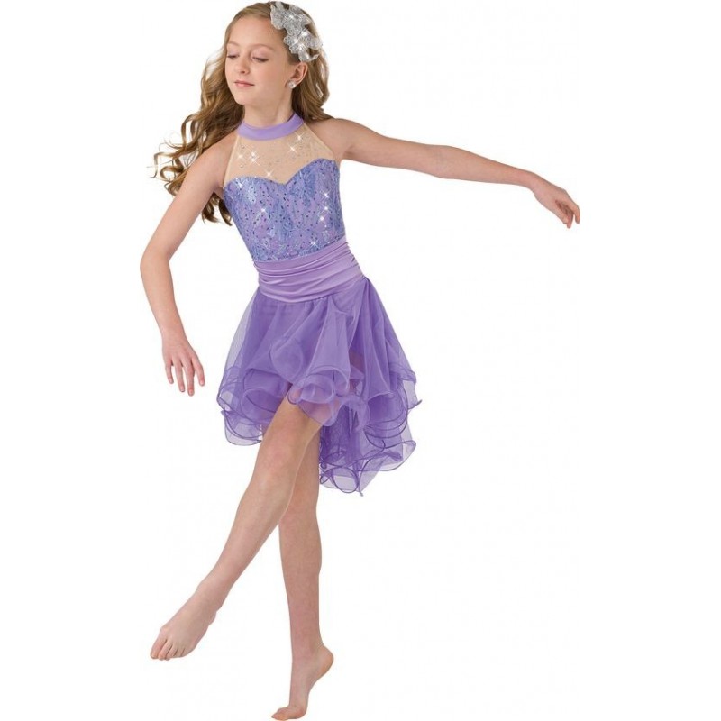 Fantasia Infantil Bailarina Roxo Dança Ballet Halloween Carnaval