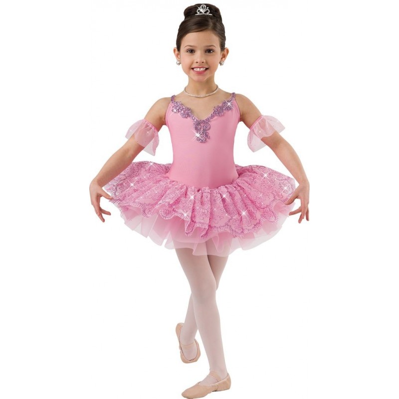 Fantasia Infantil Bailarina Princesa Aurora Curto Halloween Carnaval