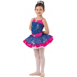 Fantasia Infantil Dança Bailarina Azul Rosa Halloween Carnaval