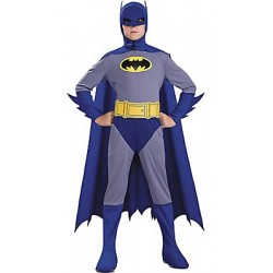 Fantasia Infantil Batman Azul Meninos Carnaval Halloween