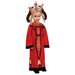 Fantasia Infantil Rainha Amidala Star Wars Halloween Carnaval