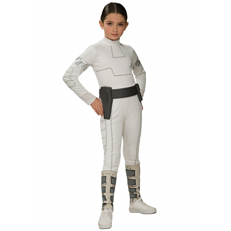 Fantasia Infantil Princesa Leia Star Wars Halloween Carnaval